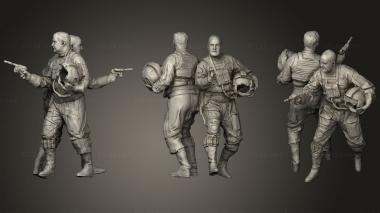Military figurines Shawn STAR WARS 3d model