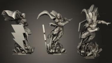Military figurines Shazam Statue 404mm 3d model
