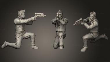 Military figurines Sheron Khan 3d model