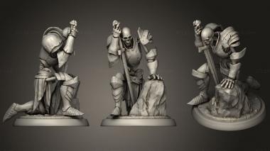 Military figurines Skeleton 2 2 3d model