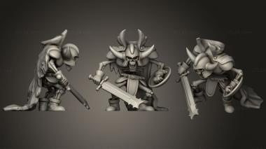 Military figurines Skeleton 22 3d model