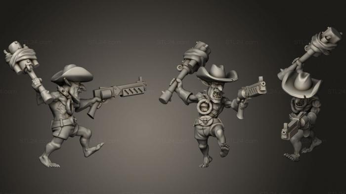 Military figurines (Slave 1 US, STKW_1819) 3D models for cnc