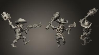 Military figurines Slave 1 US 3d model