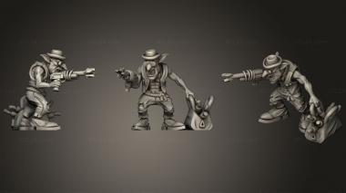 Military figurines Slave 2 US 3d model