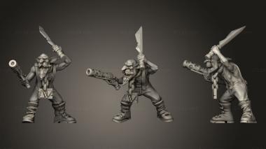 Military figurines Slave 4 US 3d model