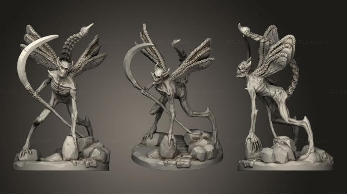 Military figurines (Slender Devil, STKW_1828) 3D models for cnc