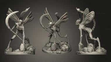 Military figurines Slender Devil 3d model