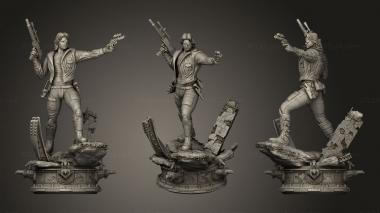 Military figurines Snake Plisken 3d model