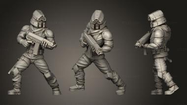 Military figurines Soldier of the order 3d model