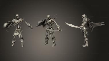 Military figurines spinal 567 3d model