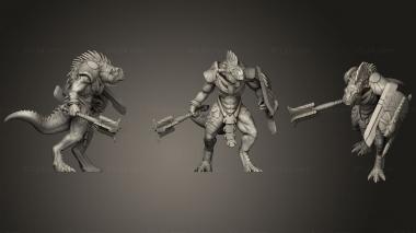 Military figurines Stellar Warrior 01 3d model