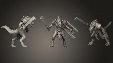 Military figurines Stellar Warrior 03 3d model