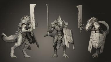 Military figurines Stellar Warrior 04 3d model