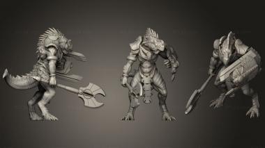 Military figurines Stellar Warrior 05 3d model