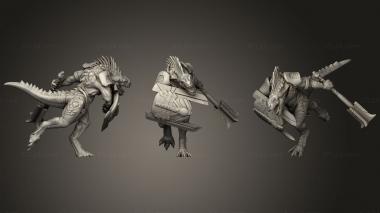 Military figurines Stellar Warrior 07 3d model