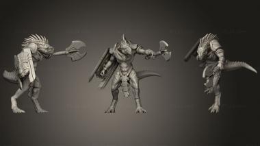 Military figurines Stellar Warrior 08 3d model