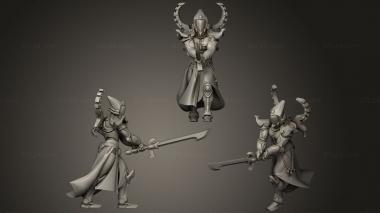 Military figurines Streg2 washed 3d model