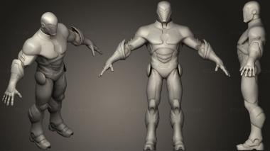 Military figurines Superior Iron Man 2 3d model