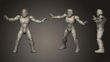 Military figurines Superior Iron Man B 3d model
