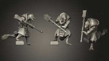 Military figurines swamp neighbour 1 3d model