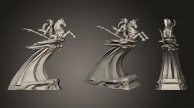 Military figurines thanh giong 3d model