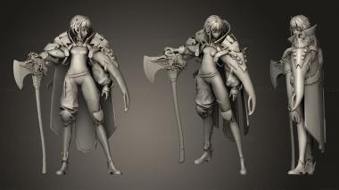 Military figurines The Character 3d model