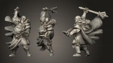 Military figurines The Cleric 3d model