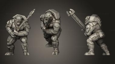 Military figurines The Devourer 3d model