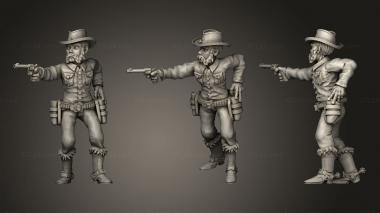 Military figurines The Gunslinger 3d model