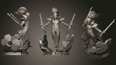 Military figurines The Pariah 3d model