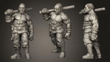Military figurines Thug Pose 2 3d model