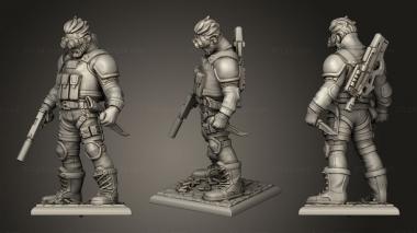 Military figurines tlforestgroup 157558 Old Sam Fisher 3d model