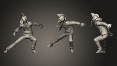 Military figurines Toad X Men 3d model