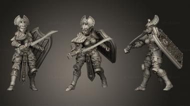 Military figurines Tomb Guard 3 3d model