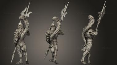 Military figurines Tomb Knight Colossus Adi 3d model