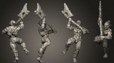 Military figurines Vae Victis Orc 6 3d model