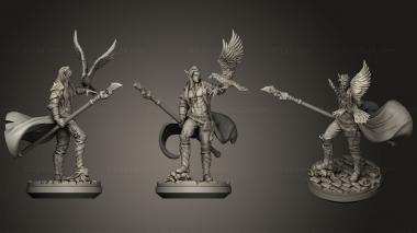 Military figurines Vampires Cassius 3d model