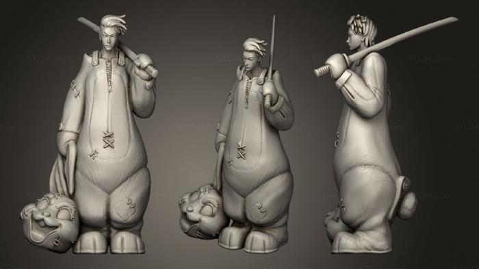 Military figurines (Viktoria of Blood, STKW_2033) 3D models for cnc