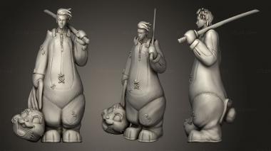 Military figurines Viktoria of Blood 3d model