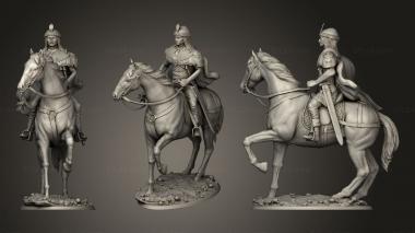Military figurines Vlad Dracula Tepes 3d model