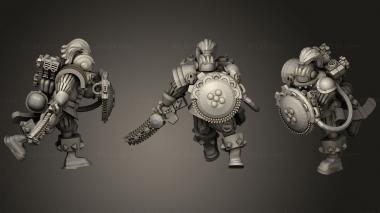 Military figurines warrior 1 (2) 3d model