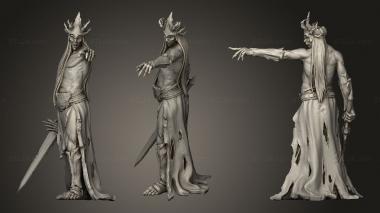 Military figurines Warrior 3 3d model