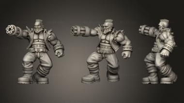 Military figurines William Barr 3d model