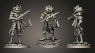 Military figurines Witchs Thrall 3d model