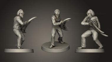Military figurines Worf Star Trek Adventures 3d model