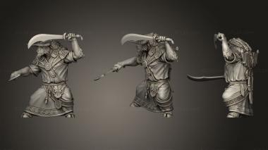 Military figurines Yak Folk 3 3d model