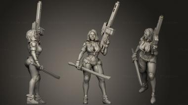 Military figurines Agent ZELLE 3d model