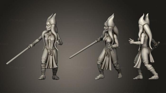 Military figurines (Alien Red Mistress, STKW_2140) 3D models for cnc