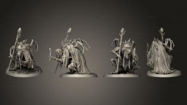 Military figurines Abhorrent Mage 3d model