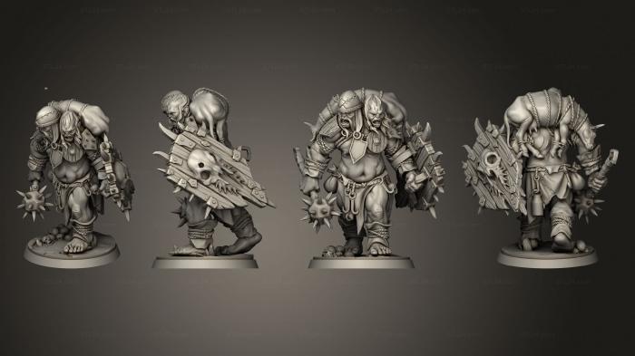Military figurines (Abomination, STKW_2151) 3D models for cnc